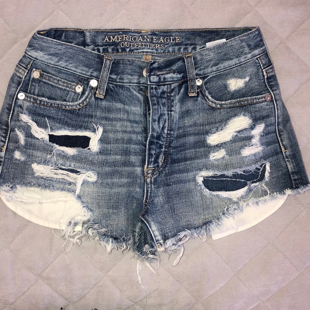 Jean, American eagle shorts